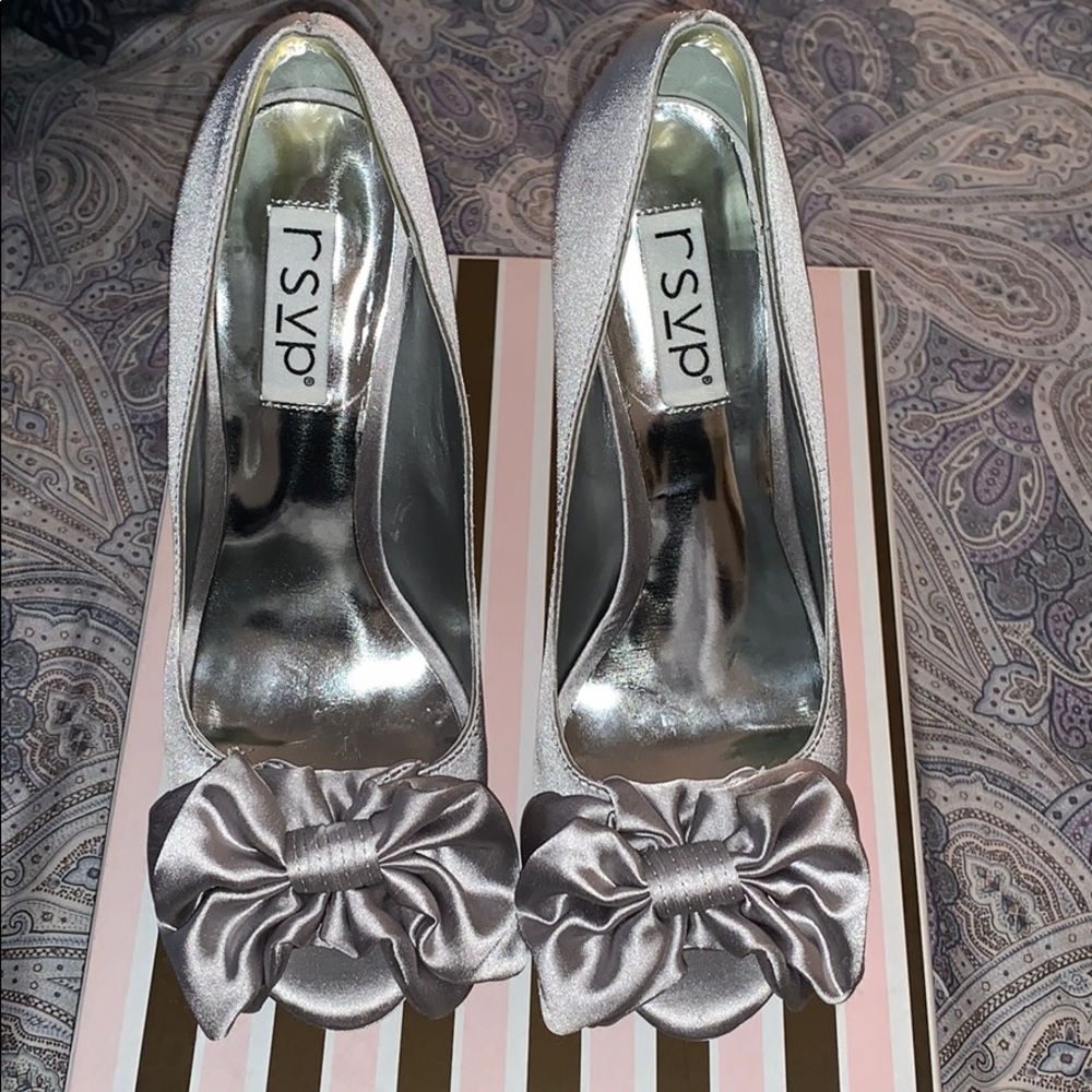 RSVP Satin Evening Pumps
